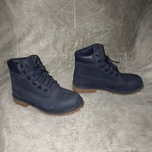 Navy Blue Timberlands